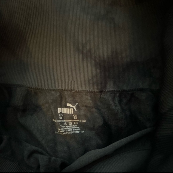 Puma Black Tie-Dye Leggings - Picture 6 of 8